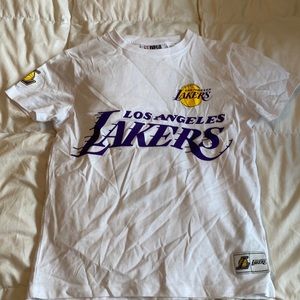 LOS ANGELES LAKERS, baby tee, worn once